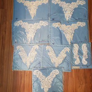 NWT Bundle of 8 St. Louis Trimmings Bridal & Special Occasions Lace Trimmings